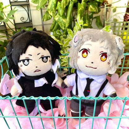 Bungo Stray Dogs Akutagawa and Atsushi Plushies