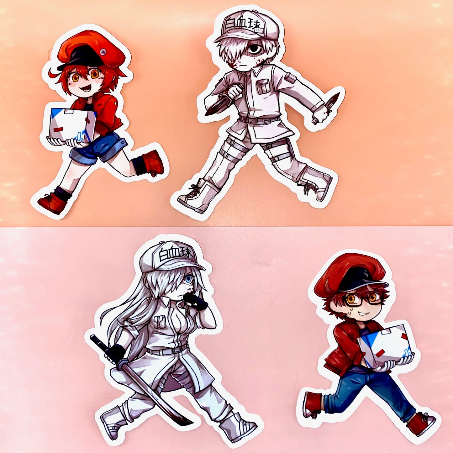 Cells at Work! Stickers