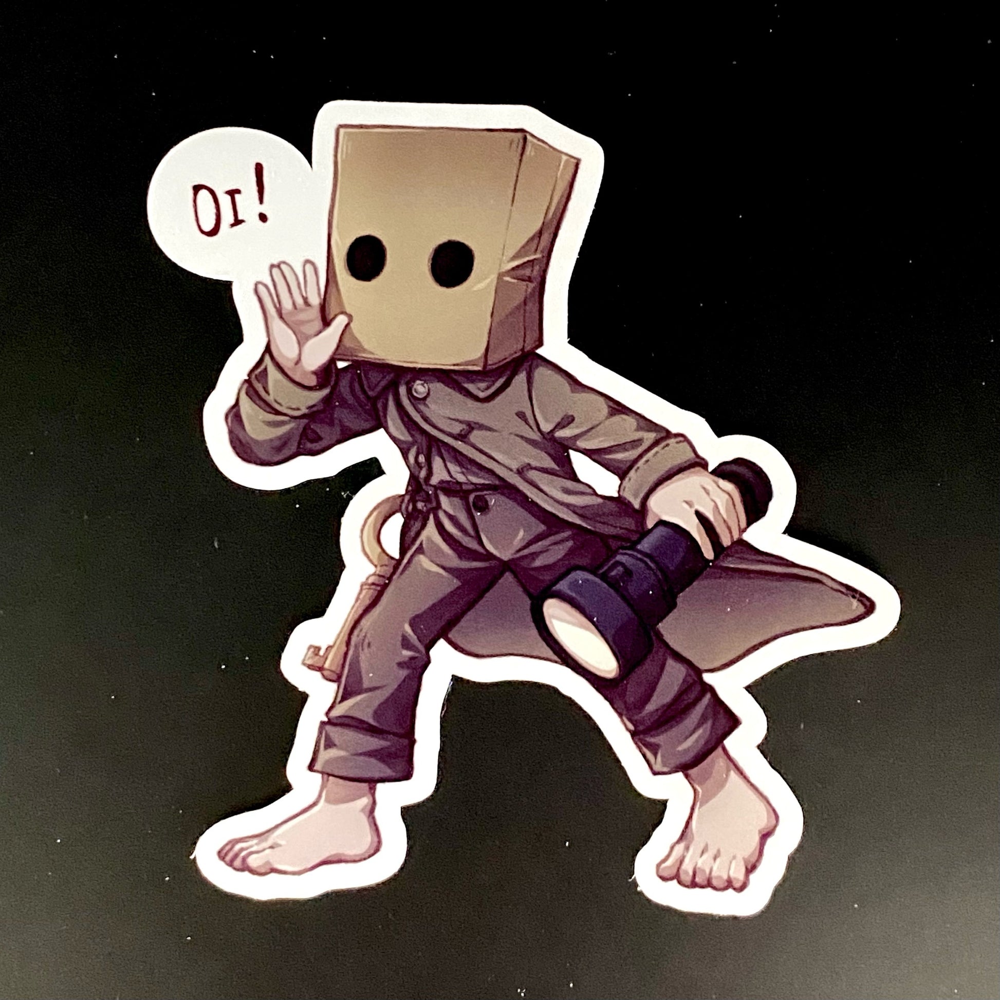 The Little Nightmares 2 Six And Mono - Little Nightmares 2 - Sticker