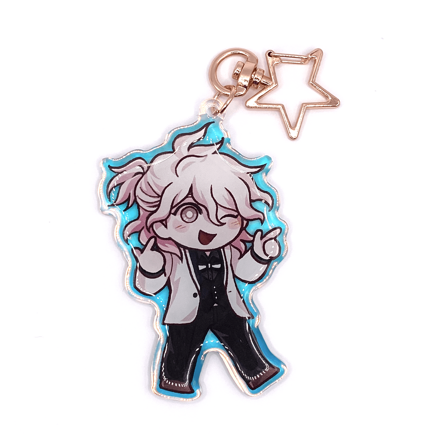 Danganronpa 10th Anniversary Rainbow Acrylic Charms