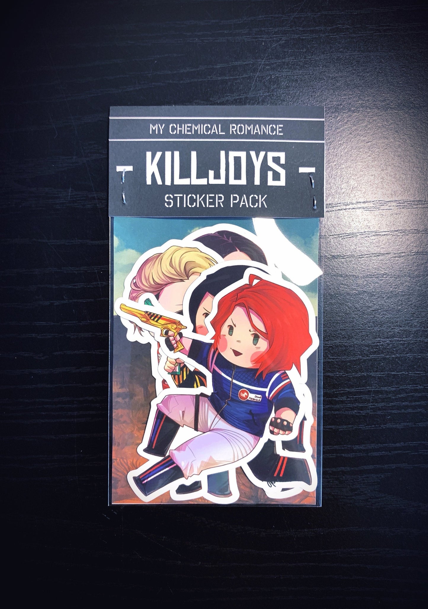 My Chemical Romance Fabulous Killjoys Sticker Pack