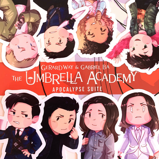 Umbrella Academy Chibi Sticker Pack