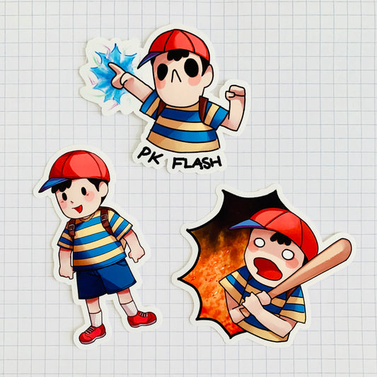 EARTHBOUND/MOTHER 2 Ness Stickers