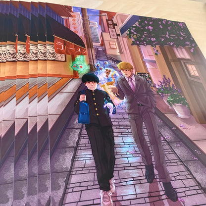 Mob Psycho 100 Afternoon Walk Print