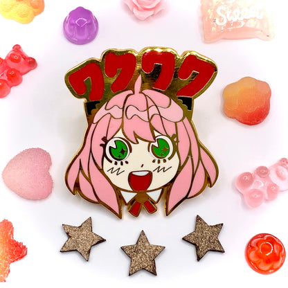 WAKU WAKU! Anya Enamel Pin